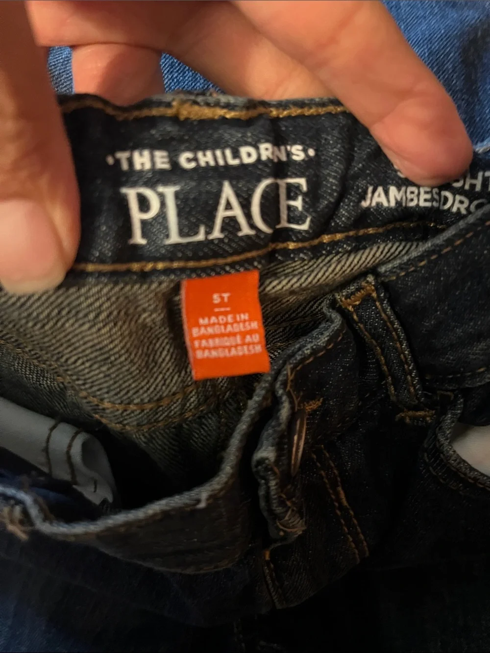 The Children's Place Indigo Straight-Leg Men's Jeans